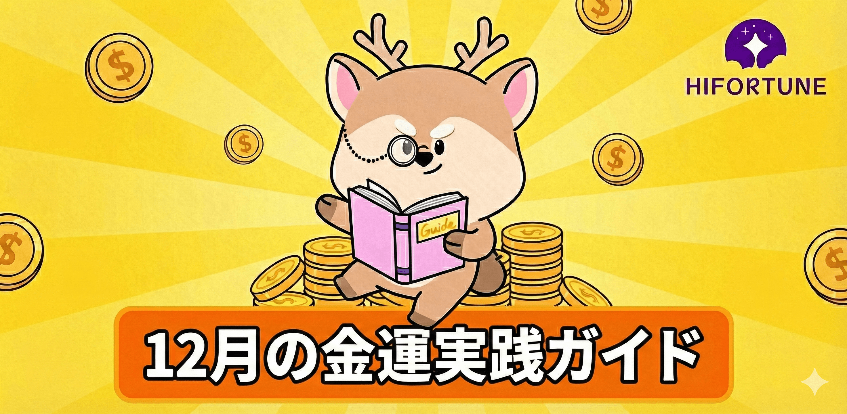 2025年最後のスパート：12月の財運実践ガイド
