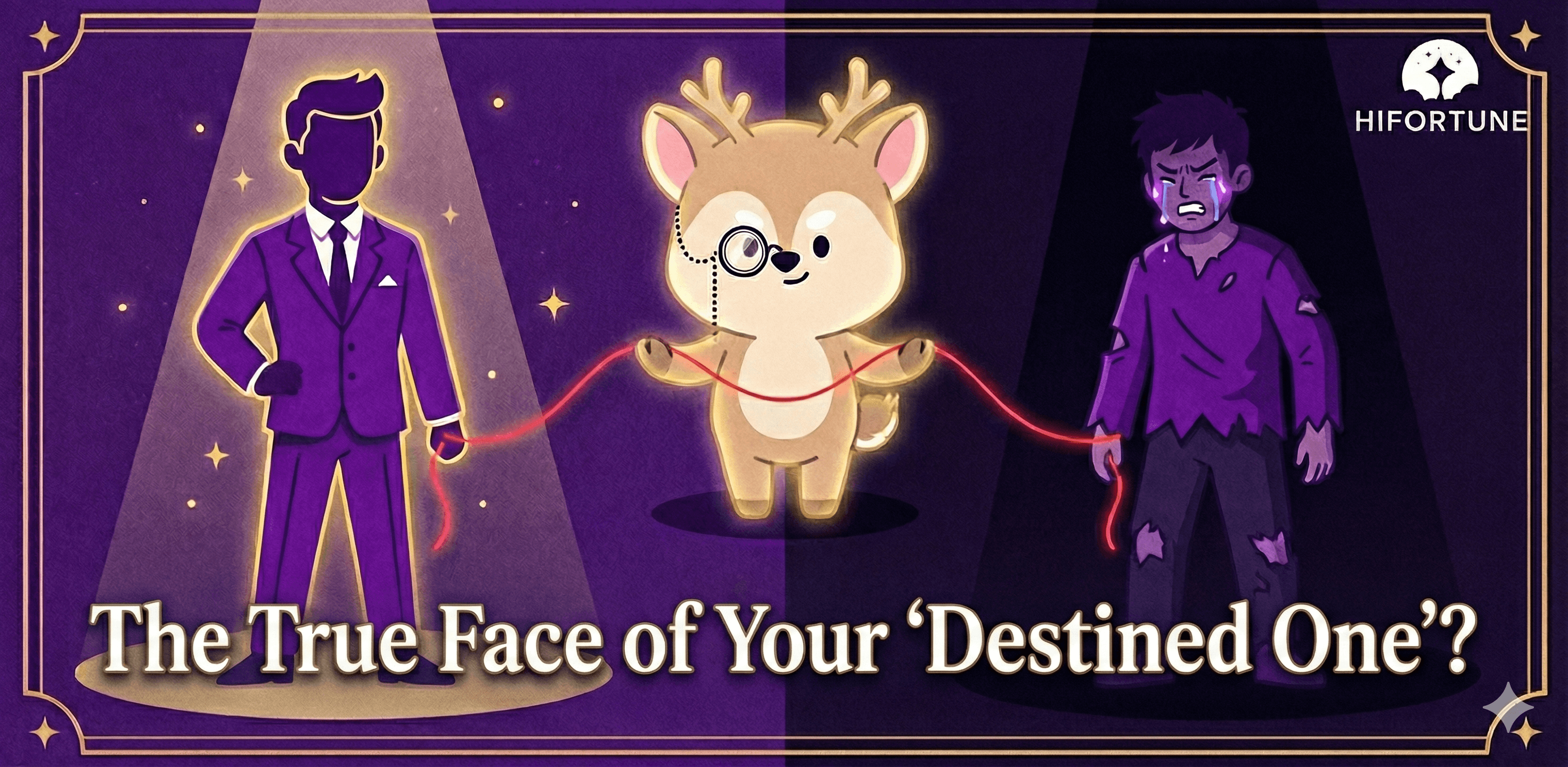 🦌 The True Face of Your "Destined One"?