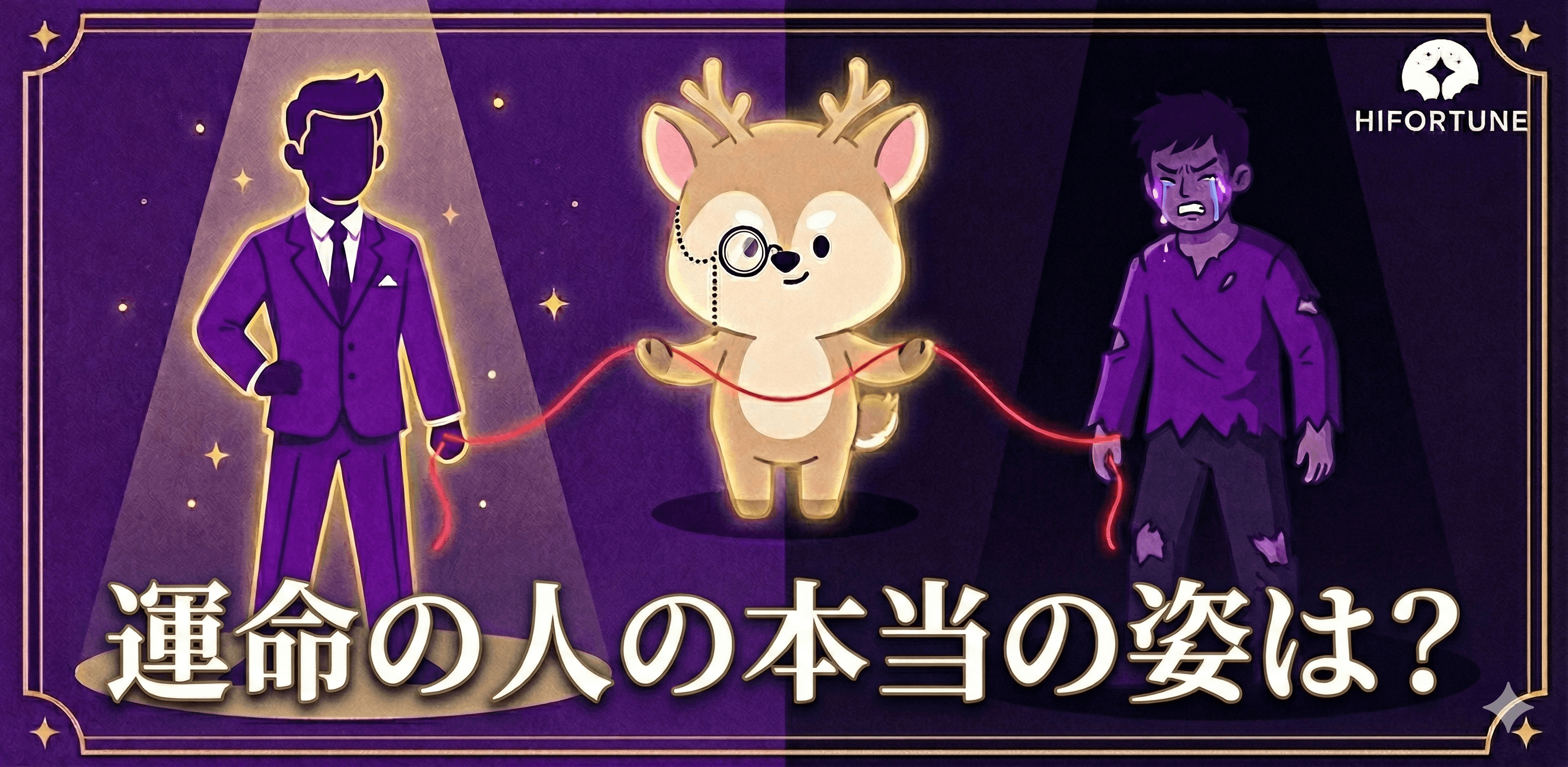 🦌 運命の人の本当の姿は？