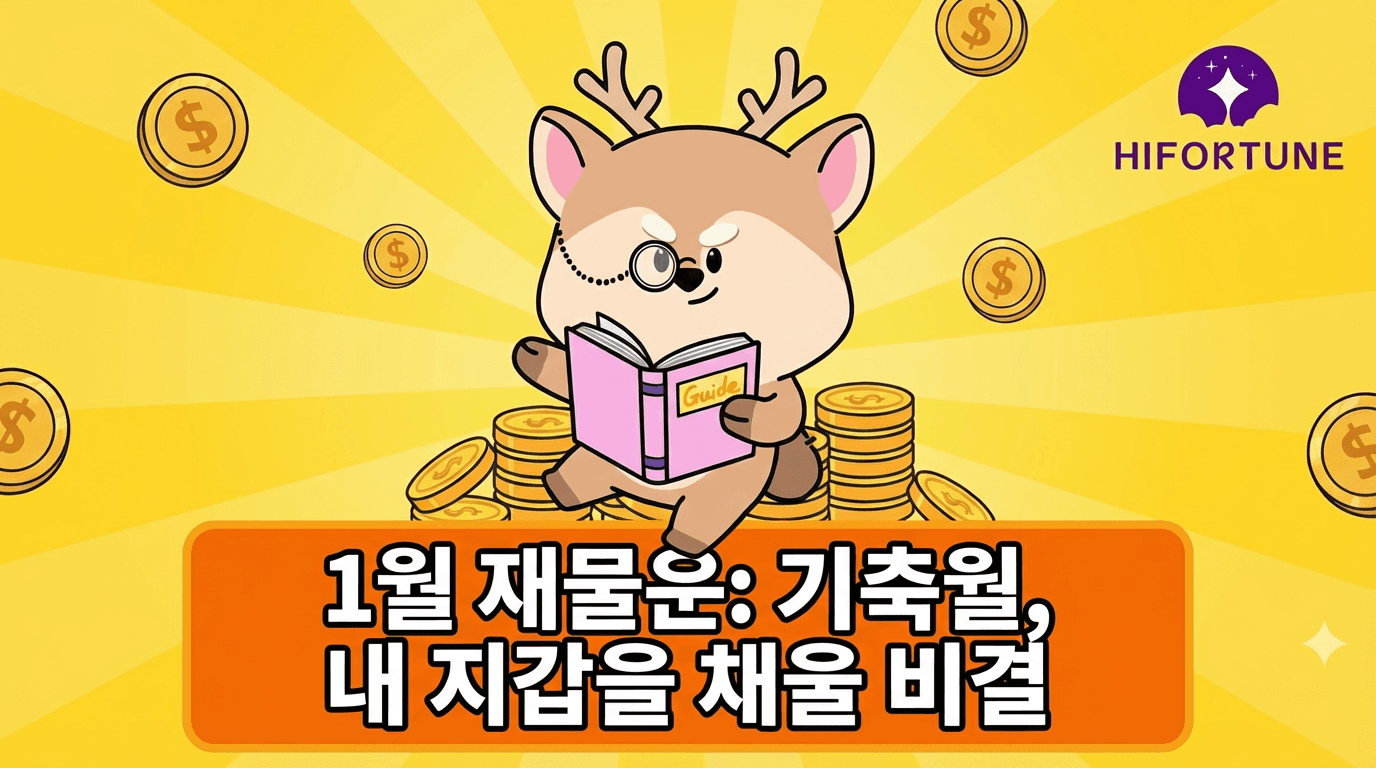 2026년 1월 재물운: 기축월, 내 지갑을 채울 '황금 창고' 결산 리포트